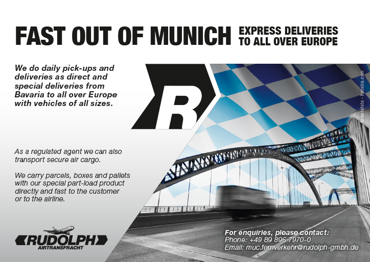 New: Special/Express transport service throughout Europe
